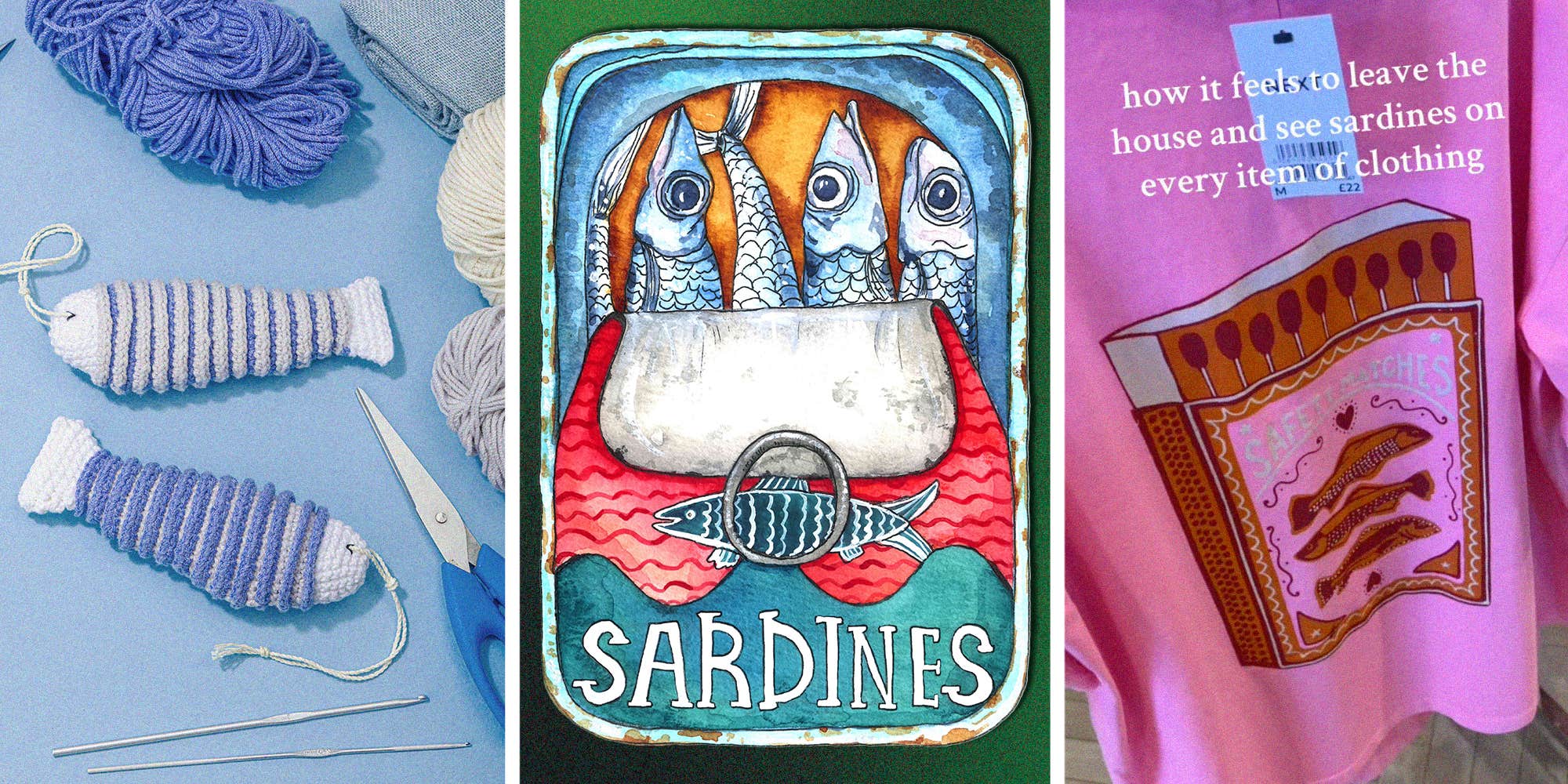 "Stinky girl summer": What's up with all the sardine decor this year?