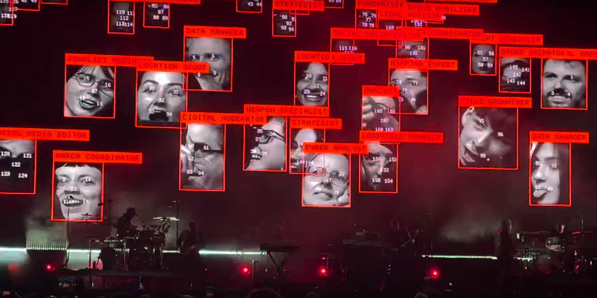 "A clever warning for what’s to come": Massive Attack is forcing the issue of facial identification tech by using it on their own audience