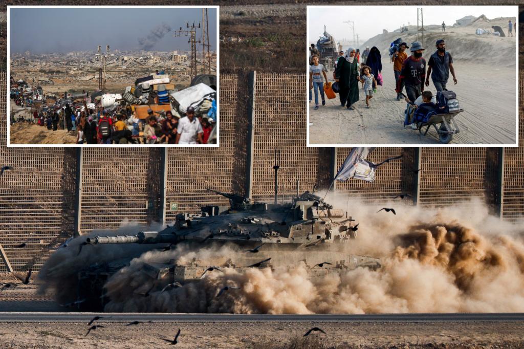 Israeli tanks advance on Gaza, military opens new evacuation route amid IDF push