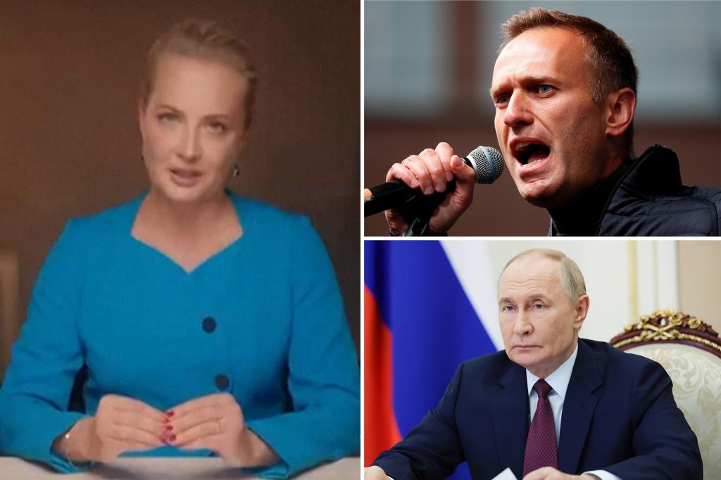 Putin critic Alexei Navalny was poisoned, widow says, citing lab results
