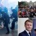 Protesters against Macron and new prime minister flood the streets of France