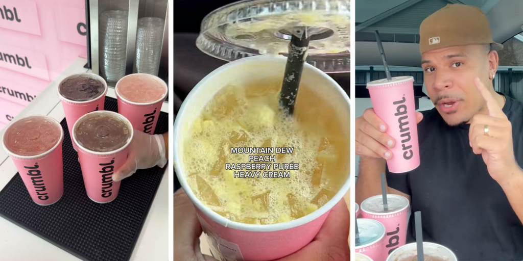 "The epitome of gluttony": Crumbl's launch "dirty sodas" called out for the extreme sugar and calories