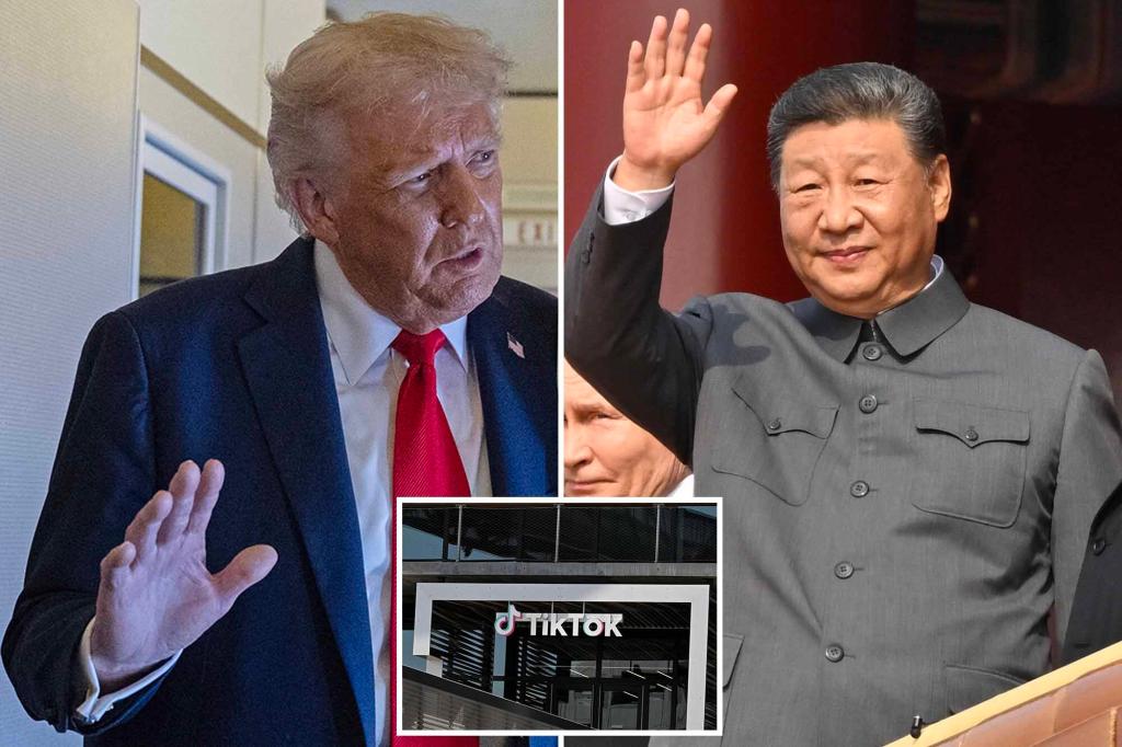 Trump says he and Xi Jinping ‘made progress’ on TikTok deal