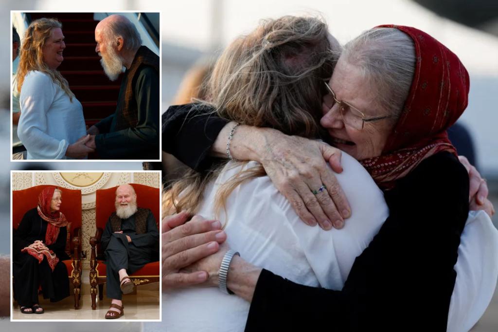 Elderly British couple released by Taliban after eight months in custody following negotiations