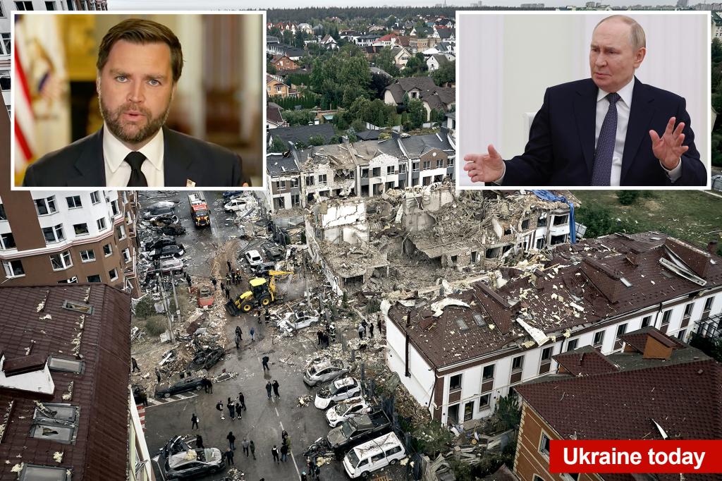 JD Vance mocks Russians over ‘stalled’ war in Ukraine with little ‘territorial gain’