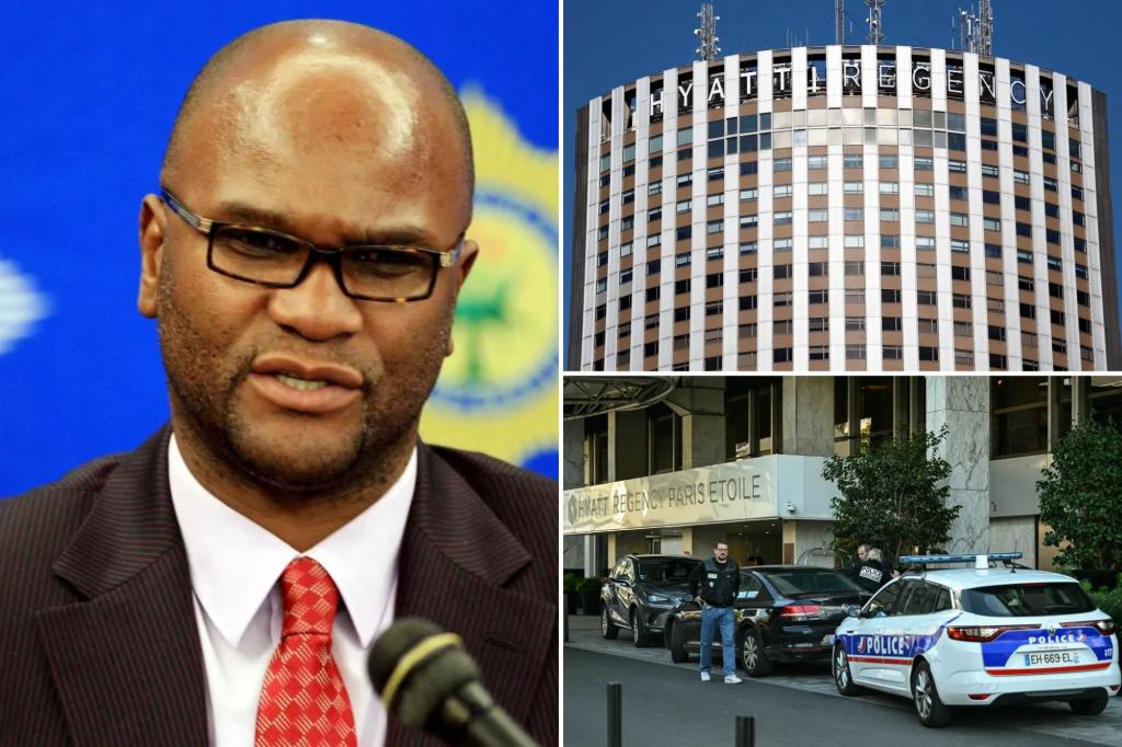 South Africa’s ambassador to France found dead at foot of Paris Hyatt Regency hotel in suspected suicide