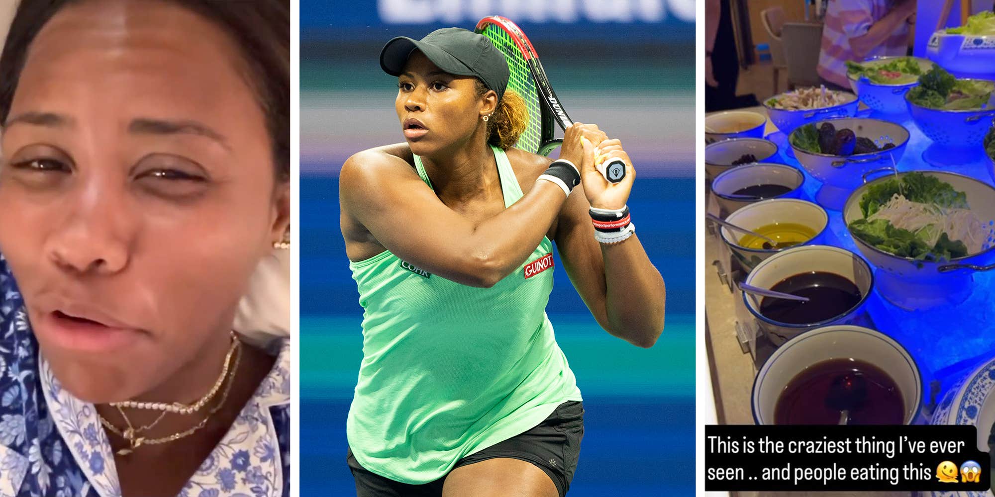 "Aren't those poisonous?": Tennis star Taylor Townsend apologizes after mocking "crazy" Chinese food