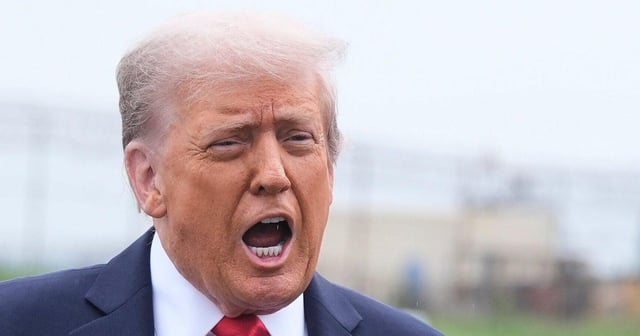 'Be Quiet!': Trump Throws A Fit, Calls Reporter 'Darling' During Off-The-Rails Tirade