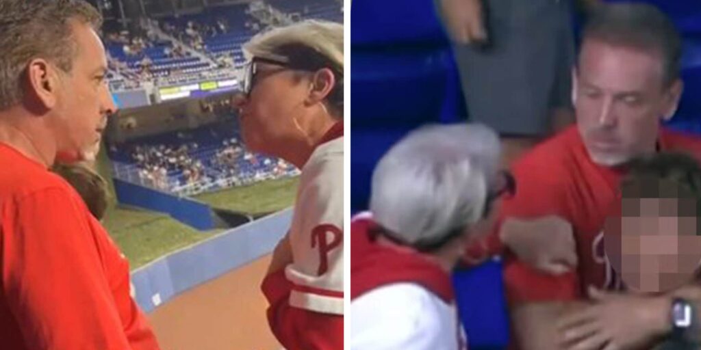 Dad chewed out by "Phillies Karen" has a message for those trying to track her down