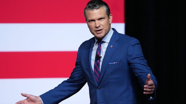 Defense Secretary Pete Hegseth declares war on "fat troops"