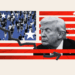 Donald Trump's approval rating changes with low educated Americans