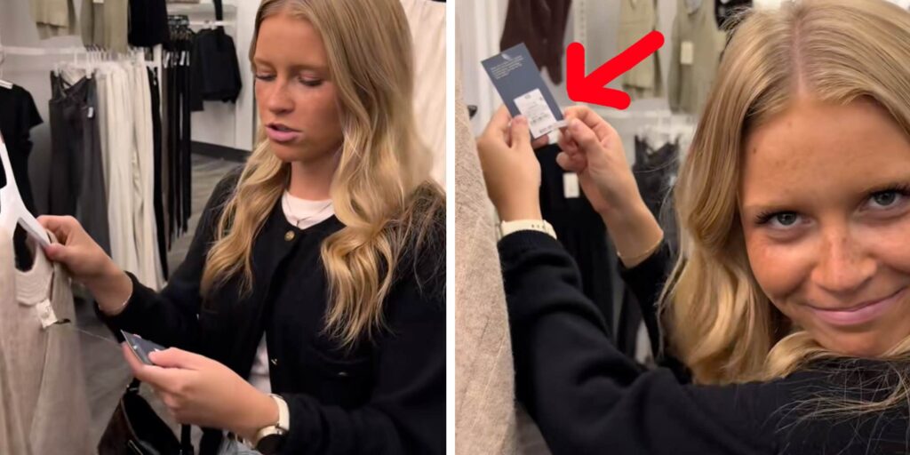 "Don't trust the prices": Shopper peels back a Target price sticker. Then she sees the cheaper price underneath