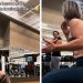 "Don't work out next to me": Fitness creator confronts woman for "photobombing" her video