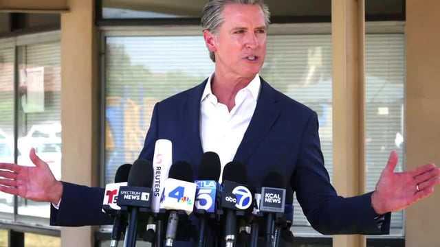 Gavin Newsom Mocks Trump With Labor Day Message: 'Sick Warped Radical Mind' - "Fear not—we have made great progress in recent weeks, and America will soon be safe and great again!" Newsom claimed