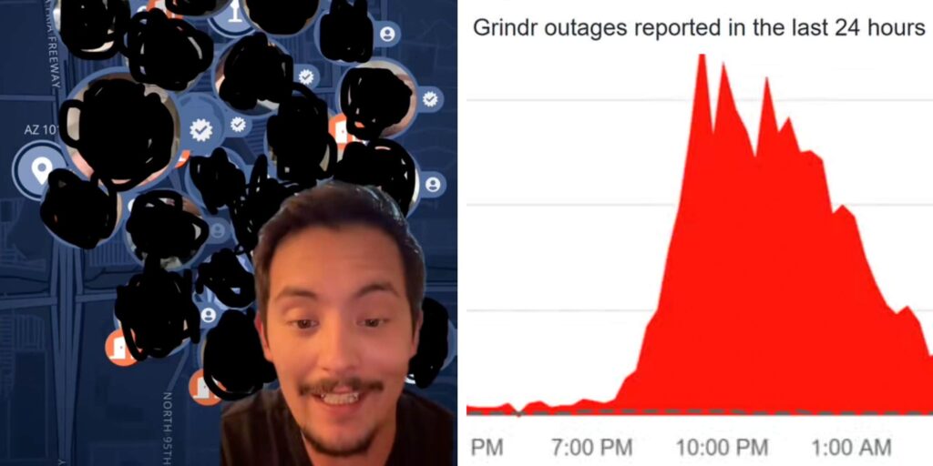 Grindr users in Phoenix logged problems the day of Charlie Kirk's memorial