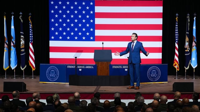 Hegseth rails against 'woke,' lays out standards in speech to top generals. No more "fat generals" or "beardos."