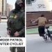 "Hey! I'm not a U.S. citizen!": Chicago delivery guy taunts Border Patrol, gets swarmed, escapes in chaotic street chase