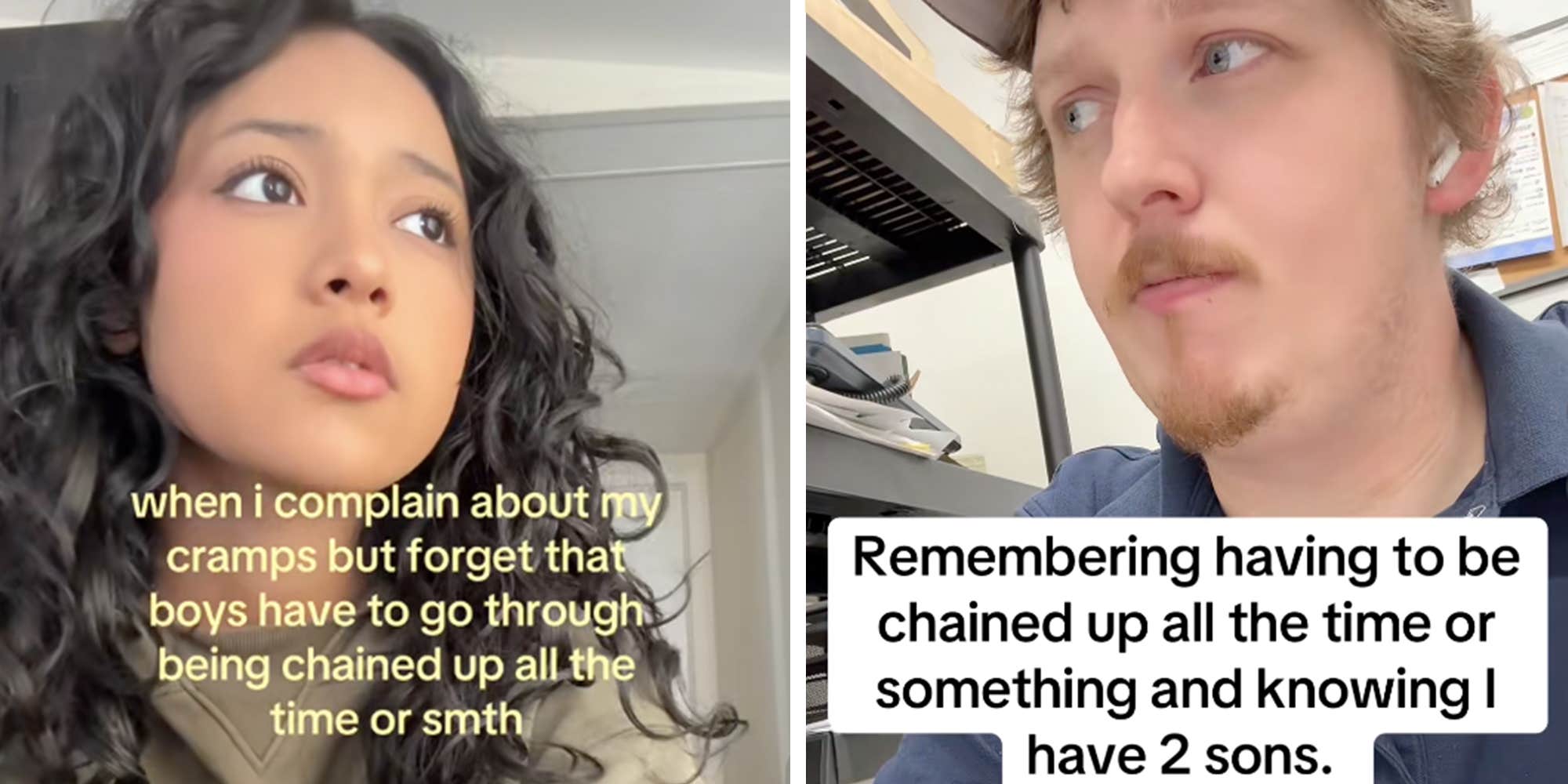How "being chained up all the time or something" became the funniest bit on TikTok
