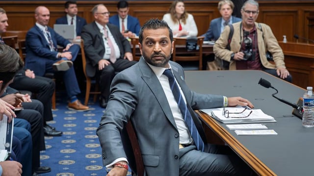 Kash Patel: I don’t know how often Trump is named in Epstein files