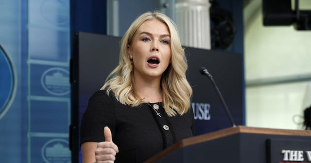 Leavitt Says Epstein Files Aren’t Fake—Just the Ones About Trump