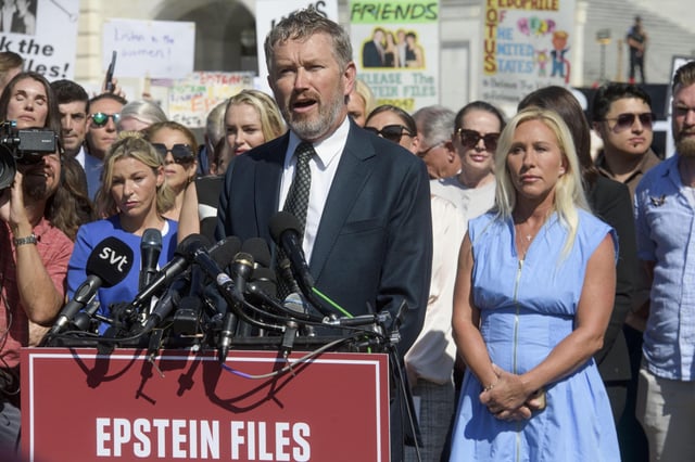 Major Trump Donor Found in Epstein's 'Black Book'—Thomas Massie