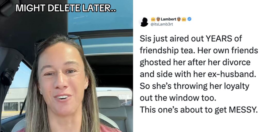 "Normalize calling people out": Woman puts ex, in-laws, and best friends on blast in viral takedown watched nearly 4 million times