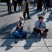Reporter and House candidate Kat Abughazleh thrown to the ground by ICE as 400 arrested in Chicago. ‘This is what it looks like when ICE violates our First Amendment rights,’ said Kat Abughazaleh