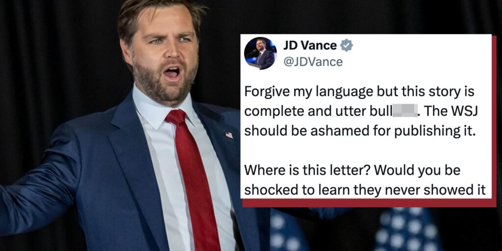 "That aged well": JD Vance's furious Trump-Epstein denial comes back to haunt him