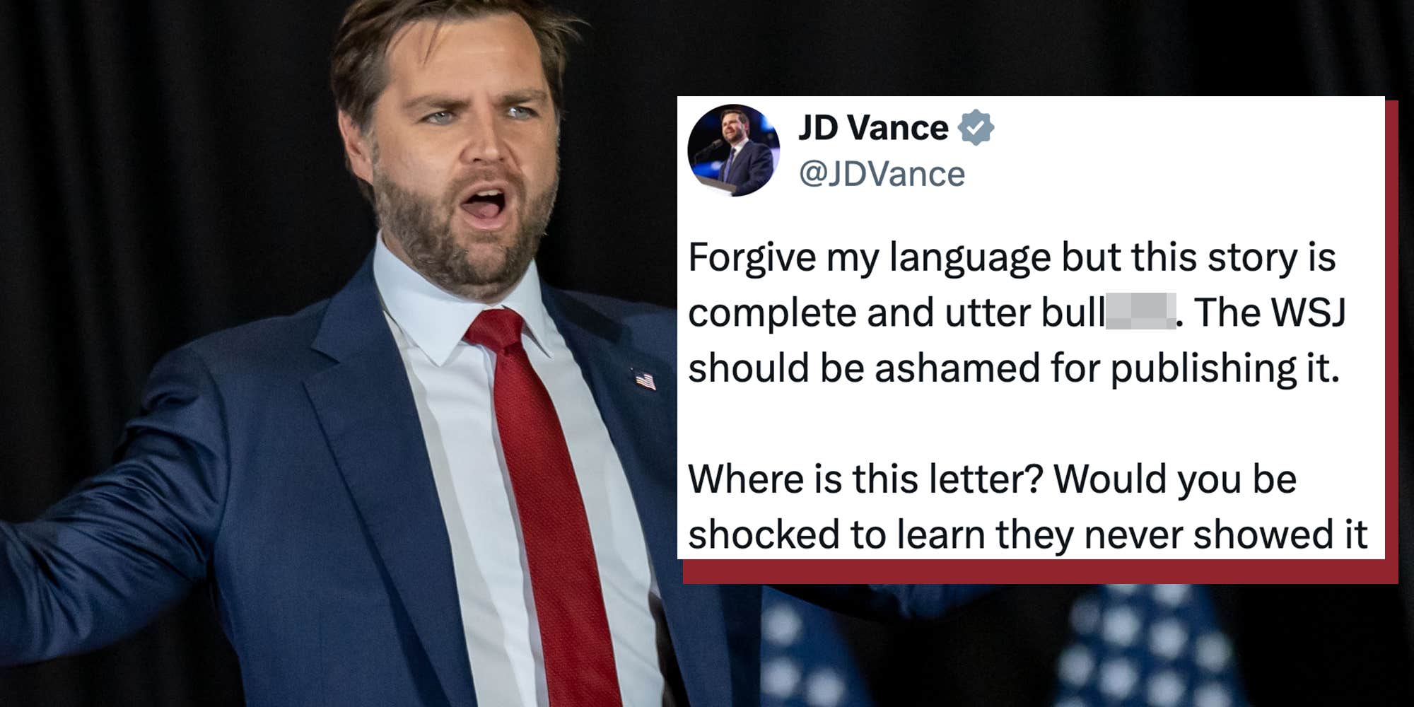 "That aged well": JD Vance's furious Trump-Epstein denial comes back to haunt him