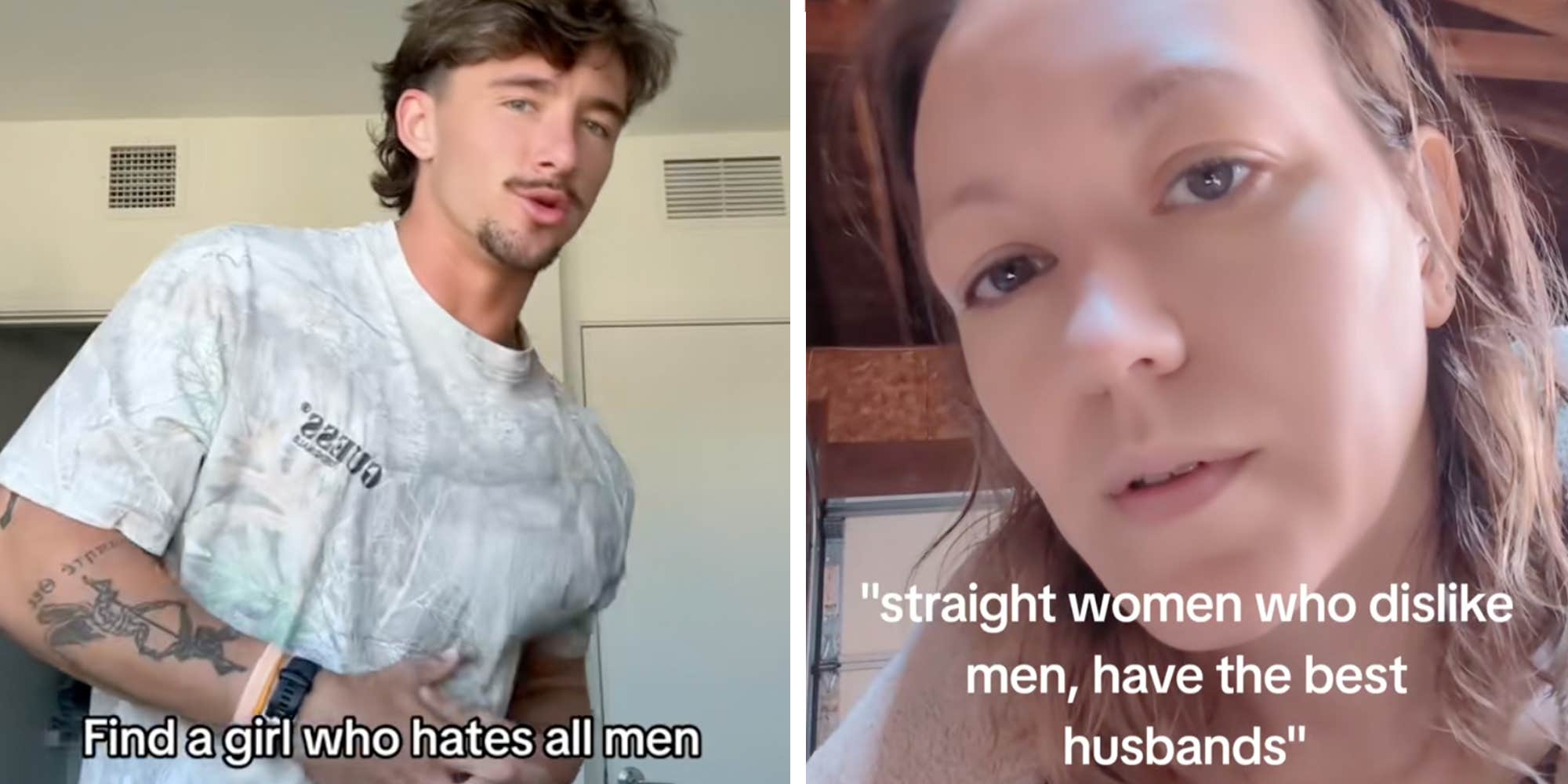 "The boys are catching on": The TikTok theory that men should actively seek out women who hate them