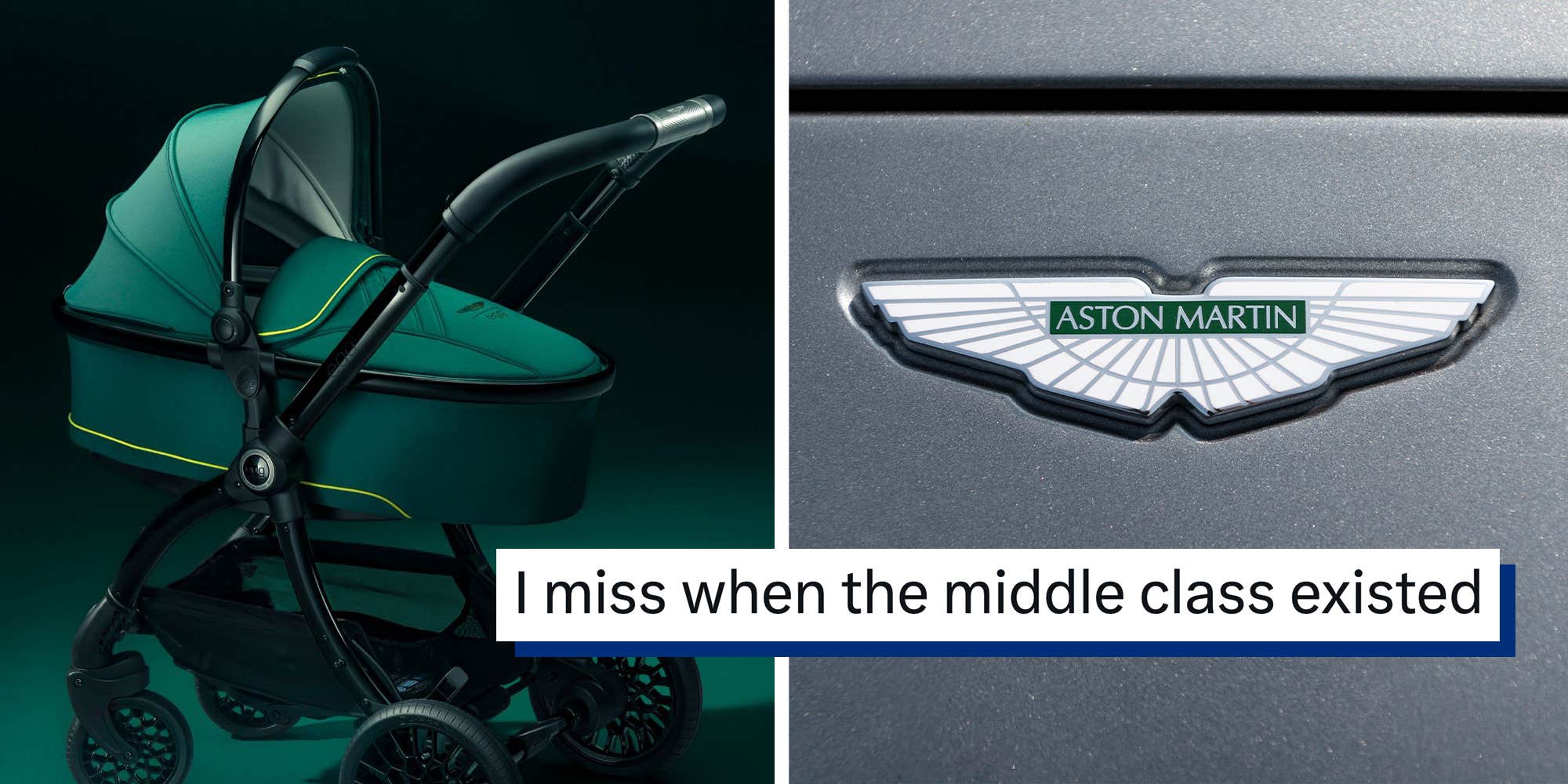 The new Aston Martin luxury baby stroller will end your sense of reality