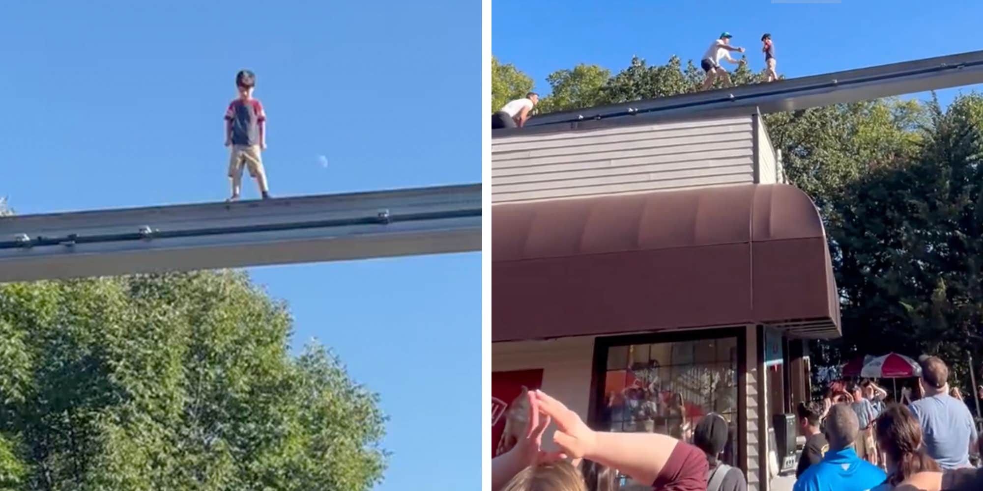 "The people telling him to stop are idiots": Dramatic rescue at Hersheypark after boy is found walking alone on monorail track