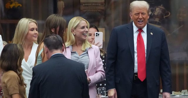 Trump, 79, Slathers Hand in Makeup for U.S. Open Appearance | The president has been nursing a bruise on his hand for months.