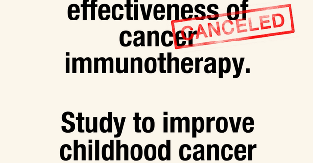 Trump Is Shutting Down the War On Cancer