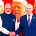Trump Lashes Out After Putin and Modi Are Seen Holding Hands
