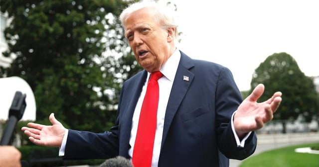 Trump Lashes Out at Reporter Asking About His Family Cash Grabs: ‘Quiet!’
