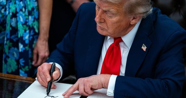 Trump Relative Says It's 'Definitely' His Signature On Epstein Birthday Note