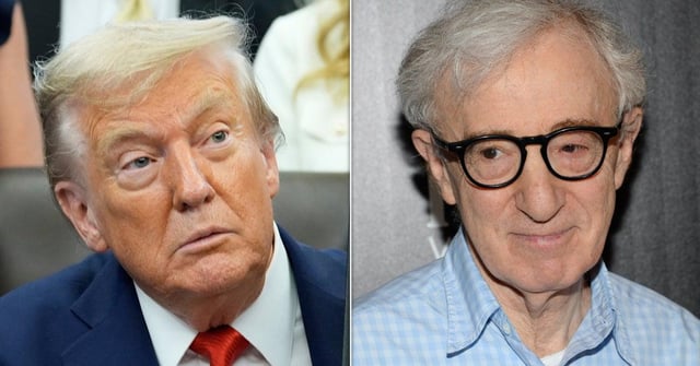 Trump Shares Woody Allen's Praise On Social Media, And Critics Make 'Fitting' Connections - Social media users were quick to note that the Oscar-winning director and President Donald Trump were both friends with one particular person.