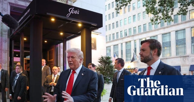 Trump jeered by protesters as he dines at Washington DC restaurant