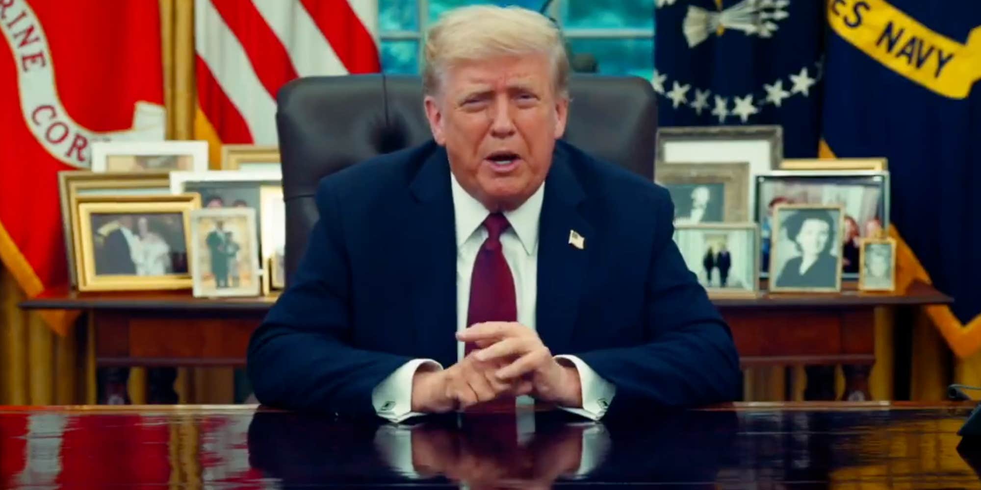 Trump's video about Charlie Kirk is being accused of using AI. A video editor explains what's really going on