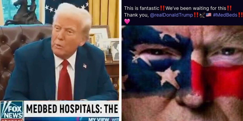 "Unfathomable level of boomerism": Trump shares AI clip promoting "Med Bed" conspiracy before quietly deleting it
