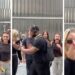 "We've all had enough": Locals cheer man who scolded photo-taking group on public sidewalk