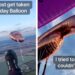 "When someone's birthday almost means your death": Paraglider documents mid-air dogfight with Mylar balloon