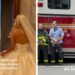 "Your brother crying pushed me over the edge": Bride breaks down after firefighters show up to honor her father who died in 9/11