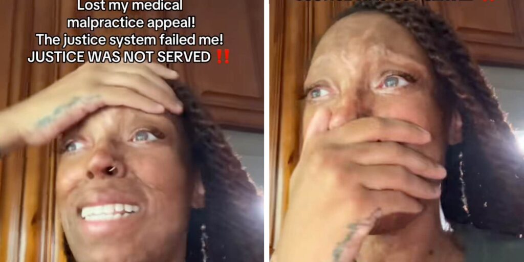 "Your rage is SO JUSTIFIED": Woman whose skin "melted off" after medication error screams in anguish after courts deny her justice
