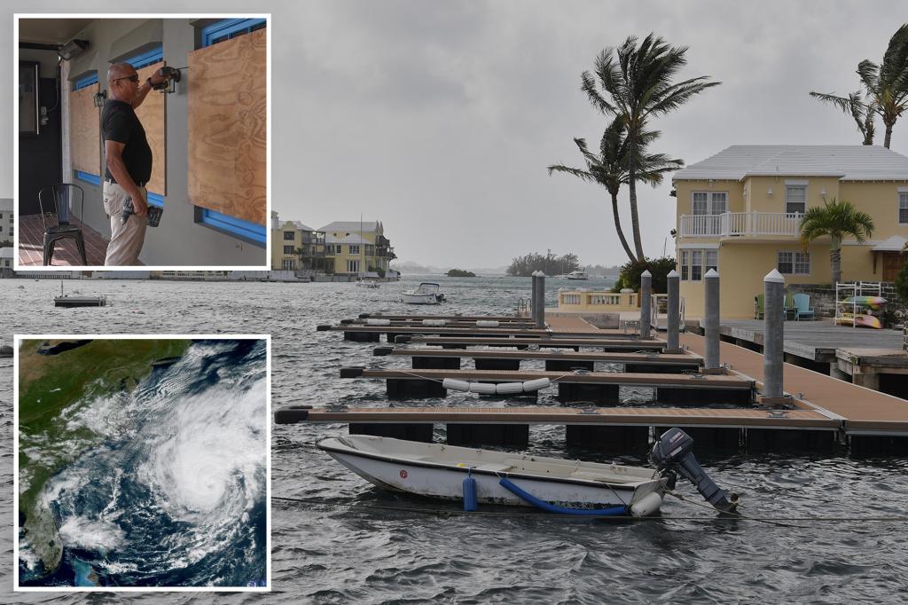 Bermuda bashed by Hurricane Imelda’s massive waves, public urged to ‘remain sheltered’