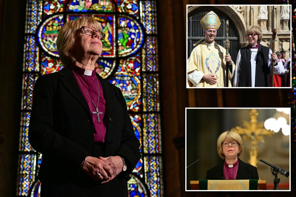 Sarah Mullally named the first female Archbishop of Canterbury in history of Church of England