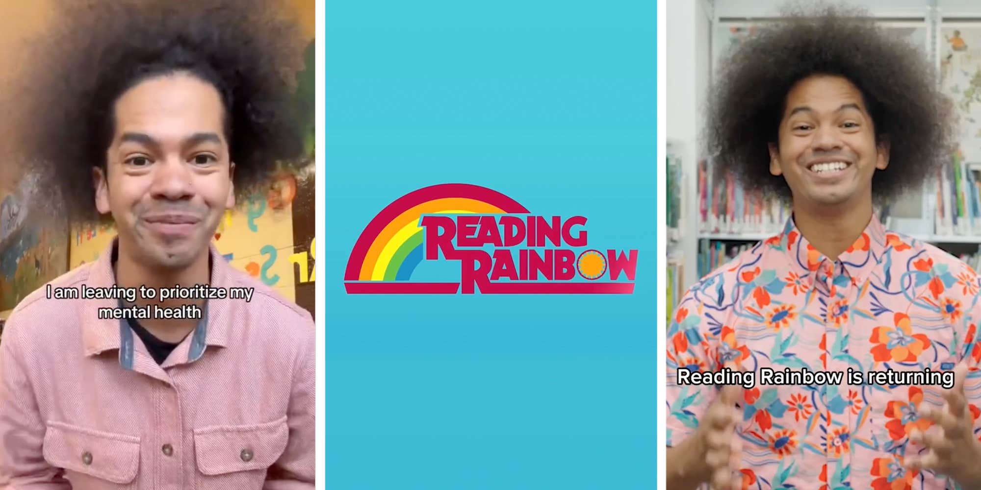 Librarian who quit job to protect his mental health is the new host of "Reading Rainbow"