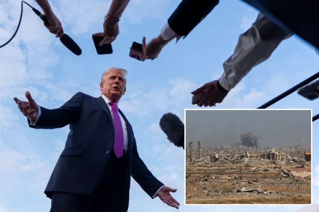 Trump gives Hamas 6 p.m. Sunday deadline to accept peace proposal before ‘all hell’ breaks loose