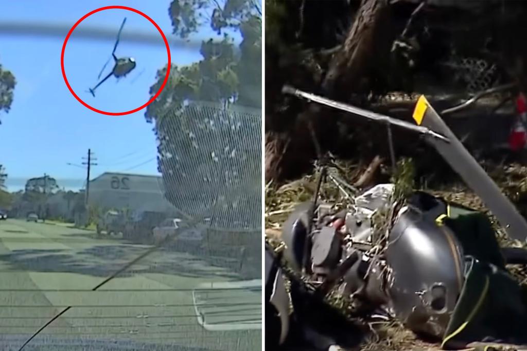 Man dead, another injured after helicopter crash at Australian Airport